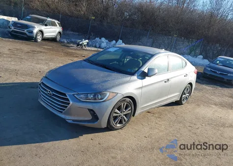 2017 Hyundai Elantra Se из США, поврежденный, VIN 5NPD84LF9HH015791